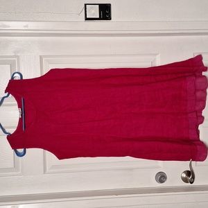 Allegra Masetti Firenzi Made in Italy Sleeveless Dress Sz L EUC